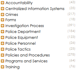 Wand Police Taxonomy