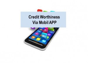 Credit worthiness via APPS