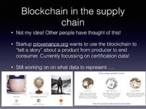 Blockchain in the supply chain download